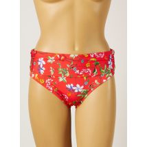TESSY - Bas de maillot de bain rouge en polyamide - Femme - Taille 42 - Modz