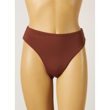 SEAFOLLY - Bas de maillot de bain marron en nylon - Femme - Taille 40 - Modz