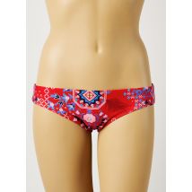 SEAFOLLY - Bas de maillot de bain rouge en nylon - Femme - Taille 38 - Modz