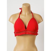 DAG ADOM - Haut de maillot de bain rouge en polyamide - Femme - Taille 42 - Modz