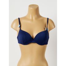 CHERRY BEACH - Haut de maillot de bain bleu en polyamide - Femme - Taille 90D - Modz