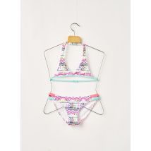 BORABORA - Maillot de bain 2 pièces rose en polyamide - Fille - Taille TU - Modz