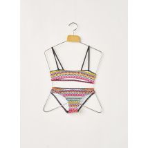 PLAGE DU SUD - Maillot de bain 2 pièces violet en polyamide - Fille - Taille TU - Modz
