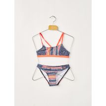 PROTEST - Maillot de bain 2 pièces bleu en polyester - Fille - Taille TU - Modz