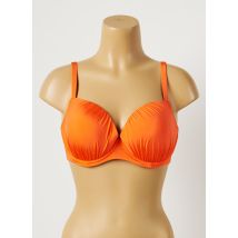 PANACHE - Haut de maillot de bain orange en polyester - Femme - Taille 90F - Modz