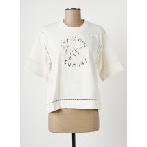 OTTOD'AME - T-shirt blanc en coton - Femme - Taille 40 - Modz