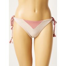 SEASS - Bas de maillot de bain beige en viscose - Femme - Taille 38 - Modz