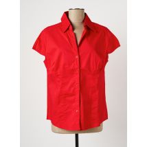 MULTIPLES - Chemisier rouge en coton pour femme - Taille 38 - Modz