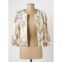 K-DESIGN - Veste casual beige en polyester pour femme - Taille 46 - Modz