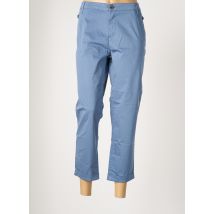 DESGASTE - Pantalon 7/8 bleu en coton pour femme - Taille 46 - Modz