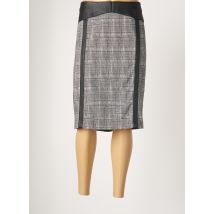 FRANCE RIVOIRE - Jupe mi-longue noir en viscose - Femme - Taille 50 - Modz