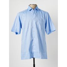JUPITER - Chemise manches courtes bleu en coton pour homme - Taille M - Modz