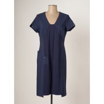 FELINO - Robe mi-longue bleu en nylon pour femme - Taille 38 - Modz