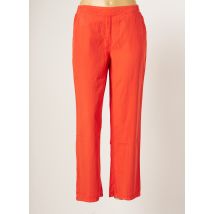 AGATHE & LOUISE - Pantalon large rouge en coton - Femme - Taille 36 - Modz