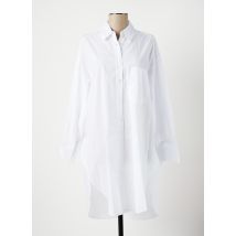 RELISH - Robe mi-longue blanc en coton pour femme - Taille 36 - Modz