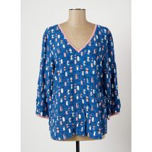 DIVAS - Blouse bleu en viscose - Femme - Taille 40 - Modz