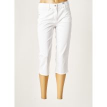 GARDEUR - Pantacourt blanc en coton - Femme - Taille 36 - Modz