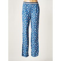 DIVAS - Pantalon droit bleu en viscose - Femme - Taille 38 - Modz