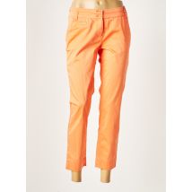 ATELIER GARDEUR - Pantalon 7/8 orange en coton - Femme - Taille 36 - Modz
