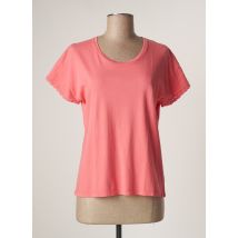 INDI & COLD - T-shirt rose en coton - Femme - Taille 34 - Modz