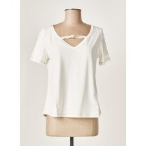 ELISA CAVALETTI - T-shirt beige en coton pour femme - Taille 42 - Modz