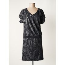 HBT - Robe mi-longue gris en polyamide - Femme - Taille 32 - Modz