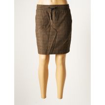 VERO MODA - Jupe courte marron en polyester pour femme - Taille 40 - Modz