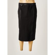 FRED SABATIER - Jupe mi-longue noir en viscose - Femme - Taille 40 - Modz