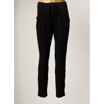 HYBRIS - Pantalon slim noir en viscose - Femme - Taille 34 - Modz