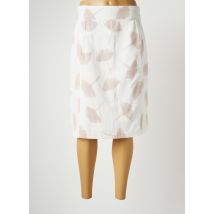 FELINO - Jupe mi-longue blanc en coton pour femme - Taille 42 - Modz