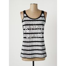 GAUDI - Top noir en coton pour femme - Taille 34 - Modz