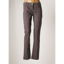 VOODOO - Jeans coupe slim gris en coton - Femme - Taille 44 - Modz