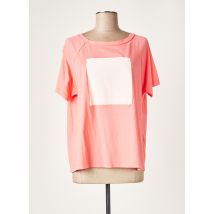 PAN - T-shirt rose en coton pour femme - Taille 38 - Modz