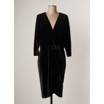 LAUREN VIDAL - Robe mi-longue noir en polyester - Femme - Taille 38 - Modz
