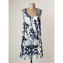 LAUREN VIDAL - Robe courte bleu en polyester - Femme - Taille 38 - Modz