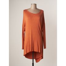 PEPEROSA - Robe mi-longue orange en viscose - Femme - Taille 38 - Modz