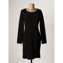 FLY GIRL - Robe mi-longue noir en polyester - Femme - Taille 38 - Modz