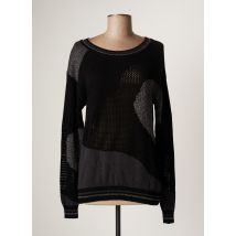 K-DESIGN - Pull noir en viscose - Femme - Taille 36 - Modz