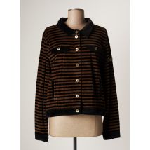 ANANKE - Veste casual marron en coton - Femme - Taille 40 - Modz