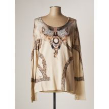 FUEGO WOMAN - Pull beige en viscose - Femme - Taille 44 - Modz