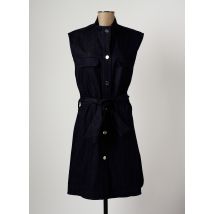 CAROLINA RITZLER - Robe mi-longue bleu en coton - Femme - Taille 38 - Modz