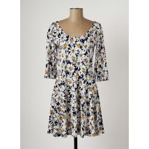 AU SOLEIL DE ST TROPEZ - Robe mi-longue bleu en polyester - Femme - Taille 40 - Modz