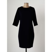 ANTONELLI FIRENZE - Robe mi-longue bleu en laine vierge - Femme - Taille 36 - Modz