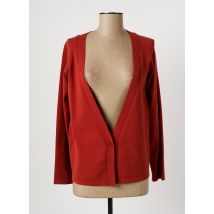 COP COPINE - Gilet manches longues orange en viscose - Femme - Taille 36 - Modz