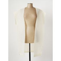 LIVIANA CONTI - Veste casual beige en coton - Femme - Taille 42 - Modz