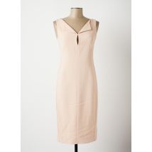 ANTONELLI FIRENZE - Robe mi-longue rose en viscose - Femme - Taille 38 - Modz