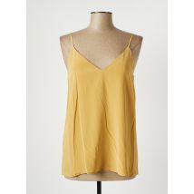 LIVIANA CONTI - Top beige en soie - Femme - Taille 42 - Modz