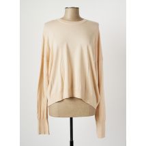 #127344 - Pull beige en coton - Femme - Taille 42 - Modz
