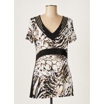 CHRISTINE LAURE - T-shirt noir en viscose - Femme - Taille 38 - Modz