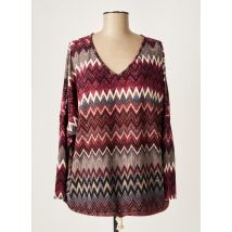 AU SOLEIL DE ST TROPEZ - T-shirt violet en polyester - Femme - Taille TU - Modz